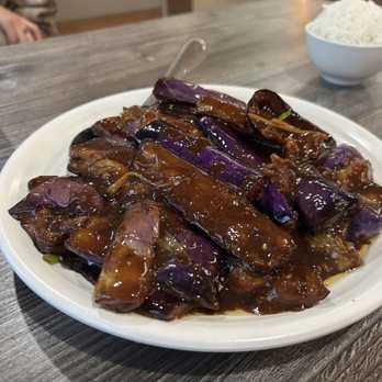 Ma's House - Eggplant with Brown Sauce - Chinese Near Me - San Diego, California Ma's House - Eggplant with Brown Sauce - Chinese Near Me - San Diego, California