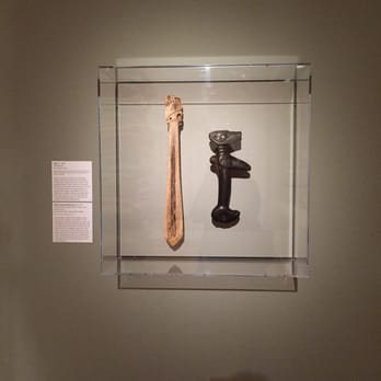 Seattle Art Museum - The security guard told us that this stone club is sometimes seen vibrating though it's hanging in a glass case. - Art Museums Near Me - Seattle, Washington Seattle Art Museum - The security guard told us that this stone club is sometimes seen vibrating though it's hanging in a glass case. - Art Museums Near Me - Seattle, Washington