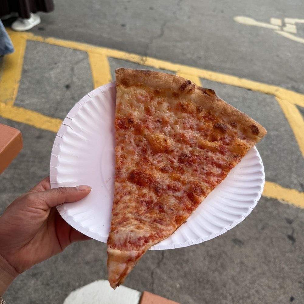 Cheese pizza slice Cheese pizza slice