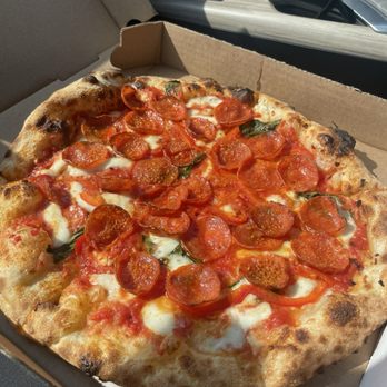 Menomale - MARCHERITA with Pepperoni - Bars Near Me - Washington, DC, District of Columbia Menomale - MARCHERITA with Pepperoni - Bars Near Me - Washington, DC, District of Columbia