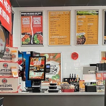 Teriyaki Madness - order counter (sorta chaotic in boxes & containers - Asian Fusion Near Me - Lakeland, Florida Teriyaki Madness - order counter (sorta chaotic in boxes & containers - Asian Fusion Near Me - Lakeland, Florida