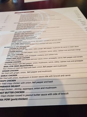 Menu photo 1 Mai Thai Omaha, NE