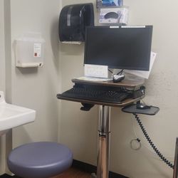 West Oakland Health Center - Dr. Office. But it's more like the waiting room.