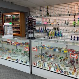 Lots of new glass and bongs.