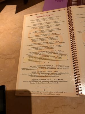 Menu photo 2 The Cheesecake Factory Freehold, NJ