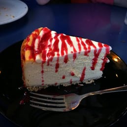 Gluten-free New York Cheesecake with Raspberry sauce. Gluten-free New York Cheesecake with Raspberry sauce.