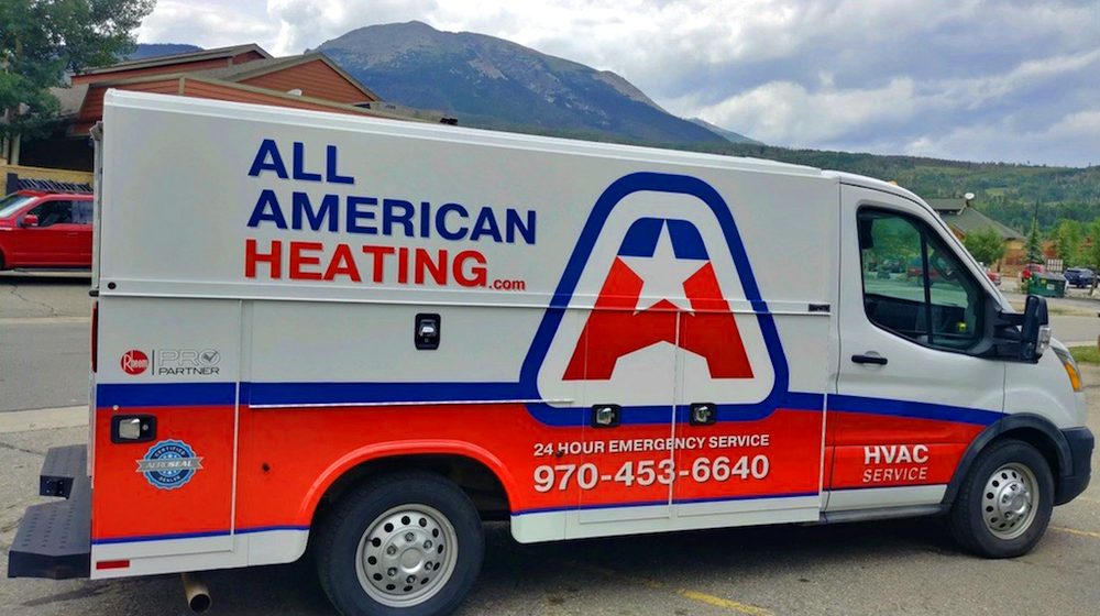 Slide of All American Heating