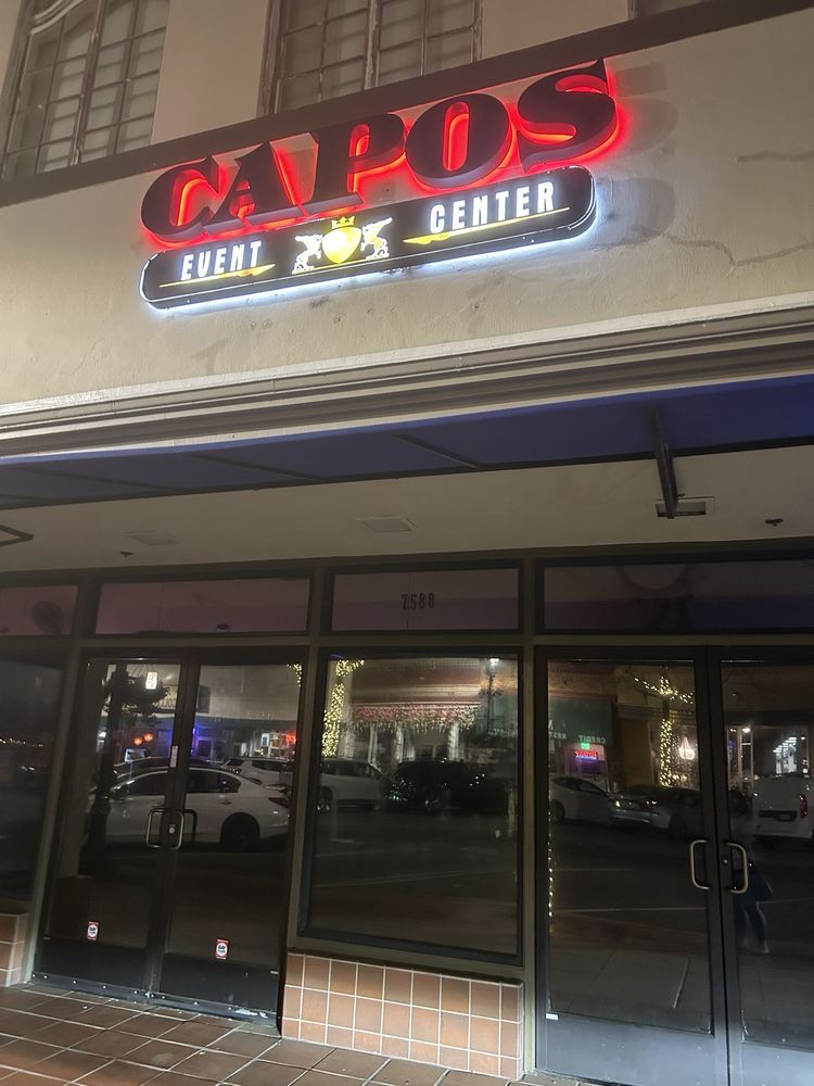 CAPOS EVENT CENTER & RESTAURANT Updated August 2024 Request