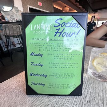 The Landing RoofTop - Weekly special's - Comfort Food Near Me - Melbourne, Florida