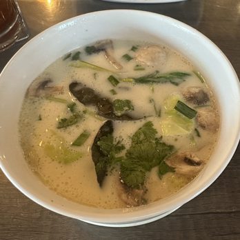 Coconut Thai Cuisine - Tom Kha Soup with Veggies - Thai Near Me - Capitola, California Coconut Thai Cuisine - Tom Kha Soup with Veggies - Thai Near Me - Capitola, California