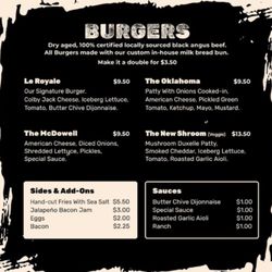 Melange Burger - Less is definitely more! Yum!