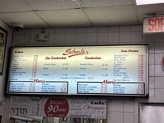 Menu photo 7 Schwartz's Montreal, QC
