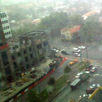 396 Alhambra - Rain slows down construction - Shared Office Spaces Near Me - Coral Gables, Florida