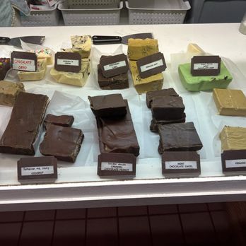 Aunt Leah's Fudge - Fudge menu - Candy Stores Near Me - Nantucket, Massachusetts