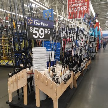 Walmart Supercenter - Huge selection of fishing poles - Department Stores Near Me - New Smyrna Beach, Florida