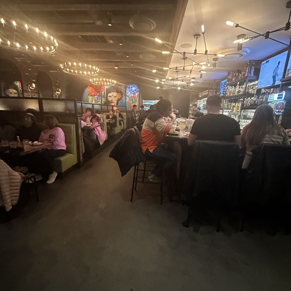El Bebe Tacos + Tequila - Bar and dining area. - Tacos Near Me - Washington, DC, District of Columbia