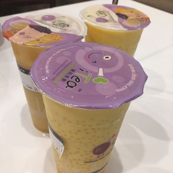 i-Tea - Mango yakult and mango sago - Bubble Tea Near Me - San Leandro, California