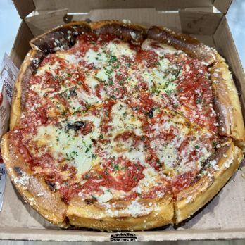 Victorinos Pizzeria  - Harry Caray's Chicago Deep Dish (12") Empire State Meat Lovers prepared to go - Pizza Near Me - Chula Vista, California