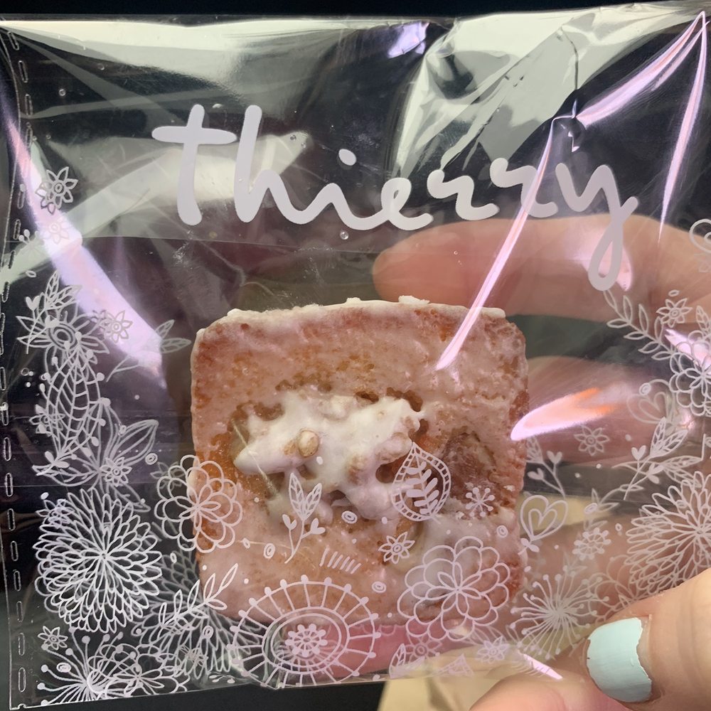 Thierry - Mount Pleasant - Walnut Financier that comes with hot chocolate for hot chocolate fest - Desserts Near Me - Vancouver, British Columbia
