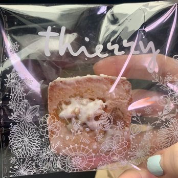 Thierry - Mount Pleasant - Walnut Financier that comes with hot chocolate for hot chocolate fest - Desserts Near Me - Vancouver, British Columbia
