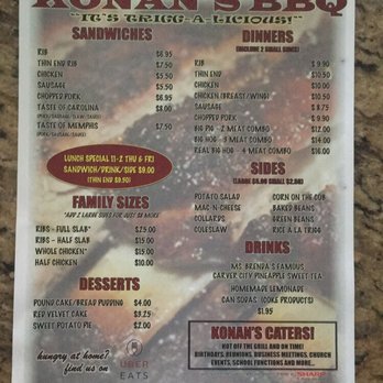Konan BBQ - Barbeque Near Me - Tampa, Florida