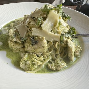 Tree House Cafe - Chicken Pesto Pasta - Mediterranean Near Me - Carmel, California Tree House Cafe - Chicken Pesto Pasta - Mediterranean Near Me - Carmel, California