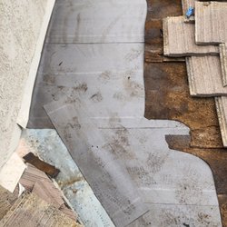 Bigfoot Roofing - Replaced paper underneath tile
