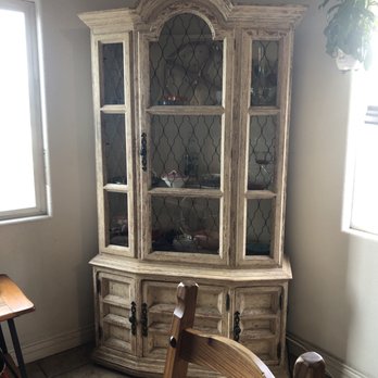 Bridge Thrift - China Cabinet- $37.50....yes under $40 for this incredible piece of quality furniture - Thrift Stores Near Me - Los Angeles, California Bridge Thrift - China Cabinet- $37.50....yes under $40 for this incredible piece of quality furniture - Thrift Stores Near Me - Los Angeles, California