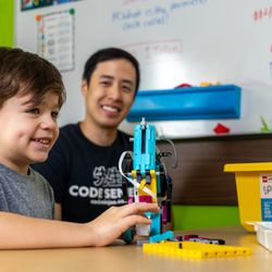 Code Ninjas - Wellington - Code Sensei help guide Ninjas through STEM and Coding projects such as building LEGO Robotics.