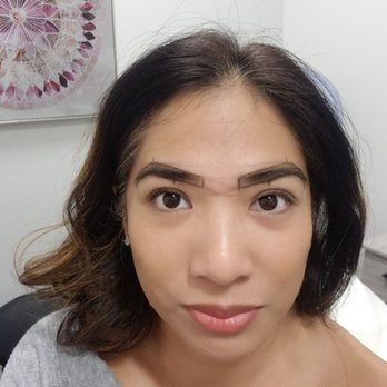 Eye Me Brow Artistry - Eeek, what I looked like after being measured and drawn on. - Permanent Makeup Near Me - Murrieta, California Eye Me Brow Artistry - Eeek, what I looked like after being measured and drawn on. - Permanent Makeup Near Me - Murrieta, California