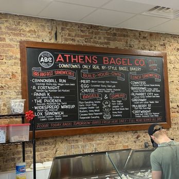 Athens Bagel Company - menu - Breakfast & Brunch Near Me - Athens, Georgia