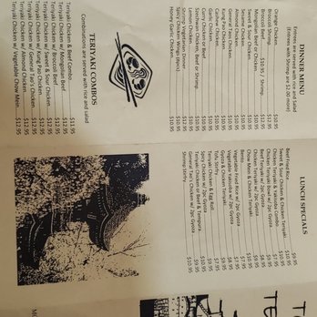 Tokyo Teriyaki - Current menu as of 12/24/2019 - Japanese Near Me - Gig Harbor, Washington Tokyo Teriyaki - Current menu as of 12/24/2019 - Japanese Near Me - Gig Harbor, Washington