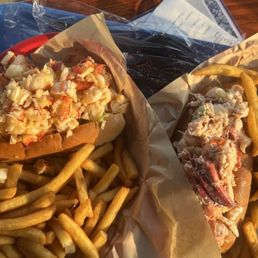 Lobster Rolls and Fries