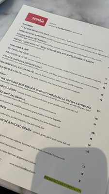 Menu photo 4 Southie Oakland, CA Menu photo 4 Southie Oakland, CA