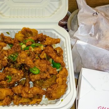 The Red Pearl - Boneless pork dry cooked spare ribs with chili's...it's spicy and delicious. Take out. - Chinese Near Me - Boulder Creek, California