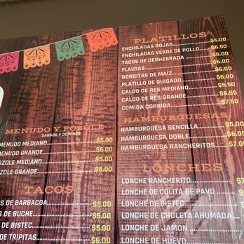 Los Rancheritos - Menu - Mexican Near Me - El Paso, Texas Los Rancheritos - Menu - Mexican Near Me - El Paso, Texas