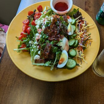 Newcomb Cafe and Campground - Gluten free cobb salad -- great care was taken by the kitchen - Cafes Near Me - Newcomb, New York