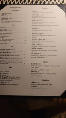 Menu photo 1 Novel Restaurant Kansas City, MO Menu photo 1 Novel Restaurant Kansas City, MO