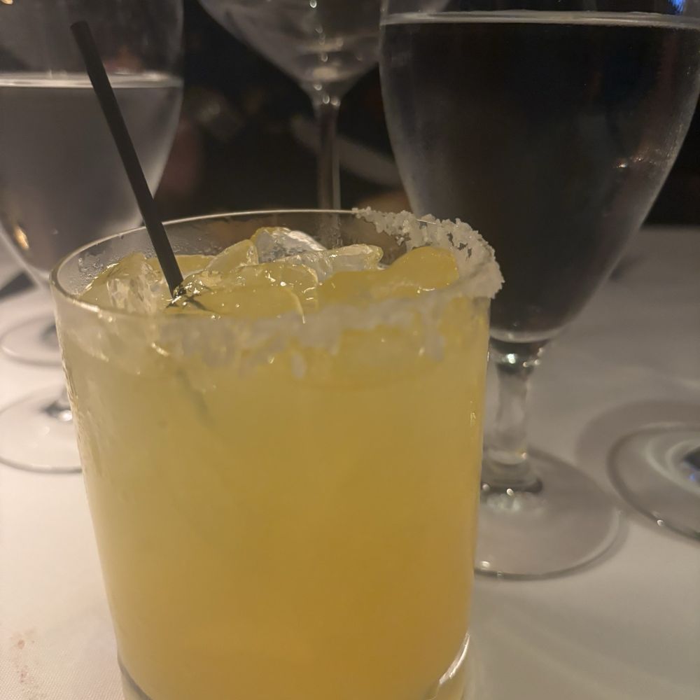 Dominick's Steakhouse - Passion Passionfruit Margarita with lalo blanco tequila - Steakhouses Near Me - Scottsdale, Arizona Dominick's Steakhouse - Passion Passionfruit Margarita with lalo blanco tequila - Steakhouses Near Me - Scottsdale, Arizona
