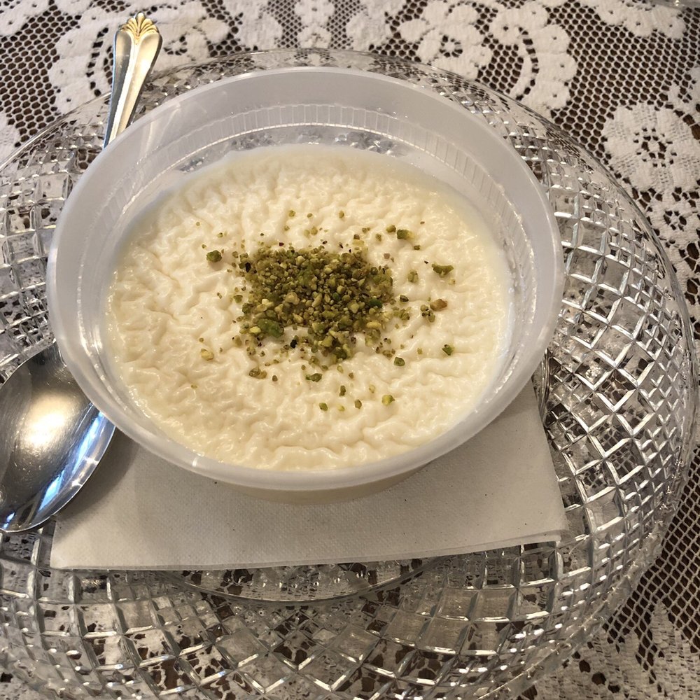 Mona's Lebanese Cafe - Rice Pudding - Lebanese Near Me - Sterling, Virginia