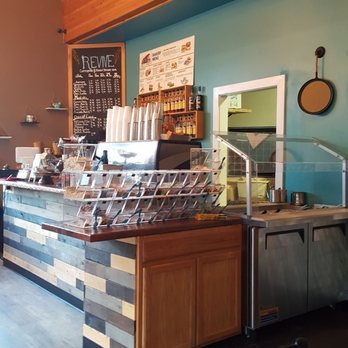 Revive Coffeehouse - The front counter with frozon yogurt toppings. - Coffee & Tea Near Me - Port Orchard, Washington Revive Coffeehouse - The front counter with frozon yogurt toppings. - Coffee & Tea Near Me - Port Orchard, Washington