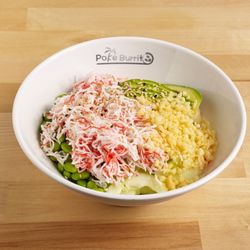 Poke Burrito - Glenview - California crab poke bowl