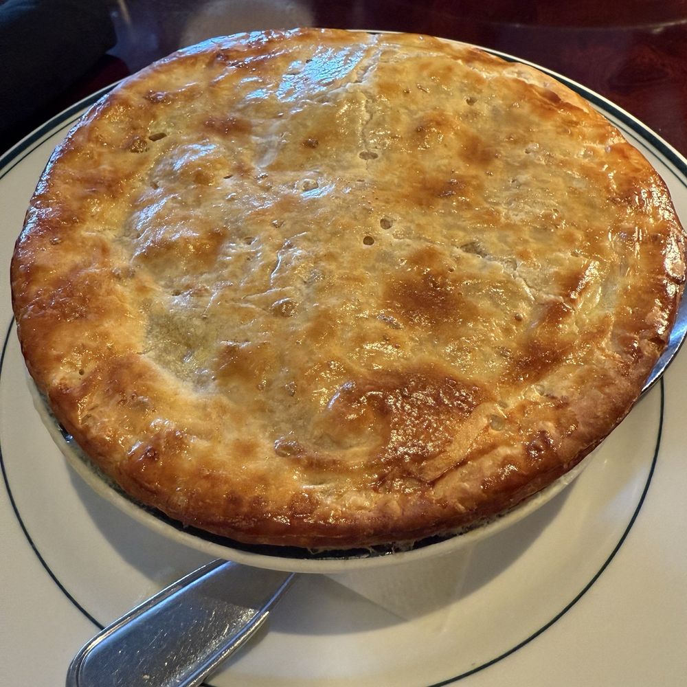 Daily Grill - Small Chicken Pot Pie ($20.50) 5 oz - the large is 10 oz - American Near Me - Palm Desert, California Daily Grill - Small Chicken Pot Pie ($20.50) 5 oz - the large is 10 oz - American Near Me - Palm Desert, California