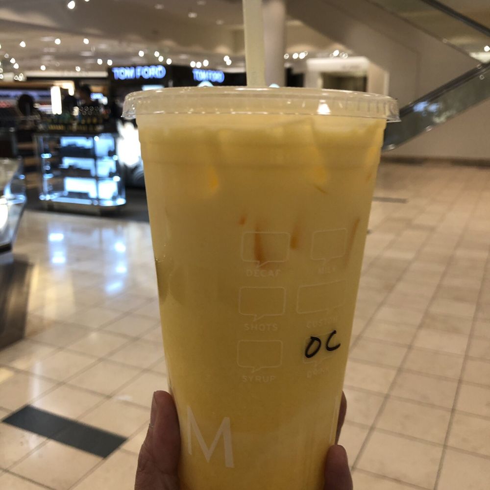 Orange cream over ice Orange cream over ice