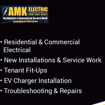 AMK Electric - New location, new number, same exceptional personalized service! - Electricians Near Me - Framingham, Massachusetts AMK Electric - New location, new number, same exceptional personalized service! - Electricians Near Me - Framingham, Massachusetts
