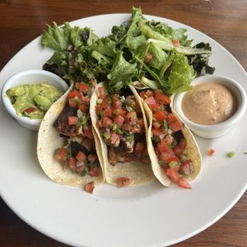 SAVR - Blackened striper (striped bass) tacos with guacamole. Lots of fish and very tasty. - American Near Me - Boston, Massachusetts