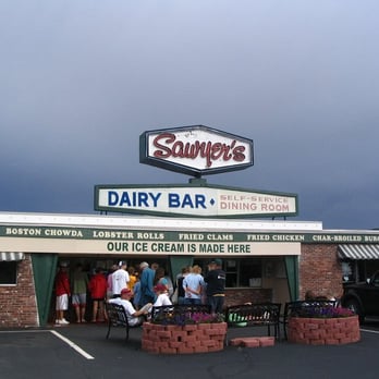 Sawyer's Dairy Bar - Seafood Near Me - Gilford, New Hampshire Sawyer's Dairy Bar - Seafood Near Me - Gilford, New Hampshire