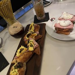 Truffle Stuffed Baguette and Grande Madame Truffle Stuffed Baguette and Grande Madame