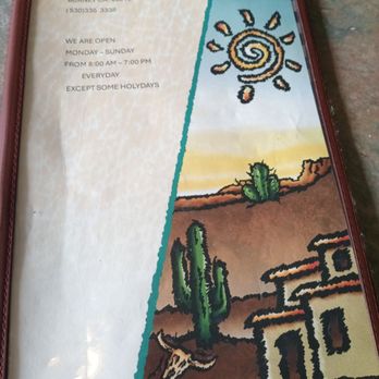 Julio's grill - Menu cover. - Mexican Near Me - Burney, California Julio's grill - Menu cover. - Mexican Near Me - Burney, California