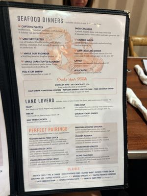 Menu photo 2 Wolf Bay Restaurant - Foley Foley, AL Menu photo 2 Wolf Bay Restaurant - Foley Foley, AL